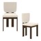 Costway Wooden Dining Chair Set of 2/4 with Rubber Wood Leg Padded Wide Seat & Back for Home